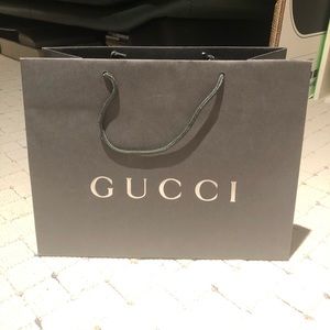 Authentic Gucci Shopping Bag